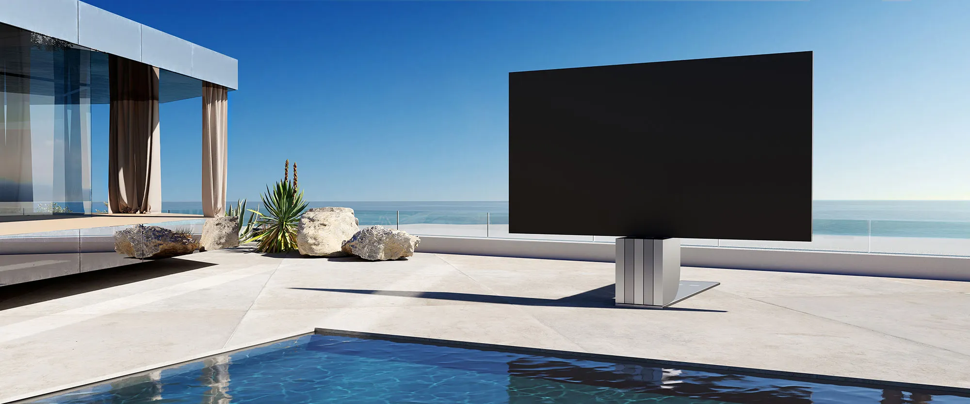 Banner Hero LED-X Piscina